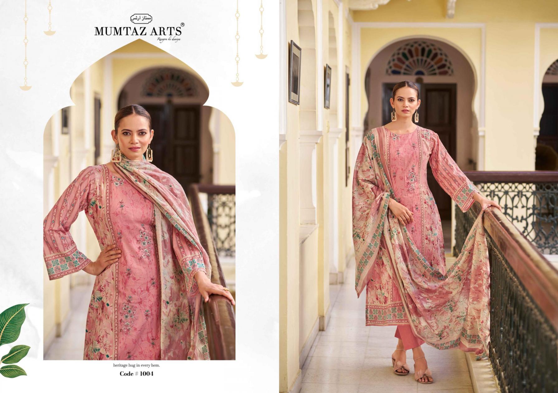 SAKSHI VOL 1 BY MUMTAZ ARTS LAWN HIT DESIGN UNSTITCH PAKISTANI SUIT FOR WOMENS