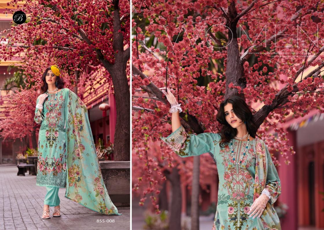 BELLIZA DESIGNER NAIRA VOL 109 COTTON MODEL PAKISTANI SUIT FOR WOMENS