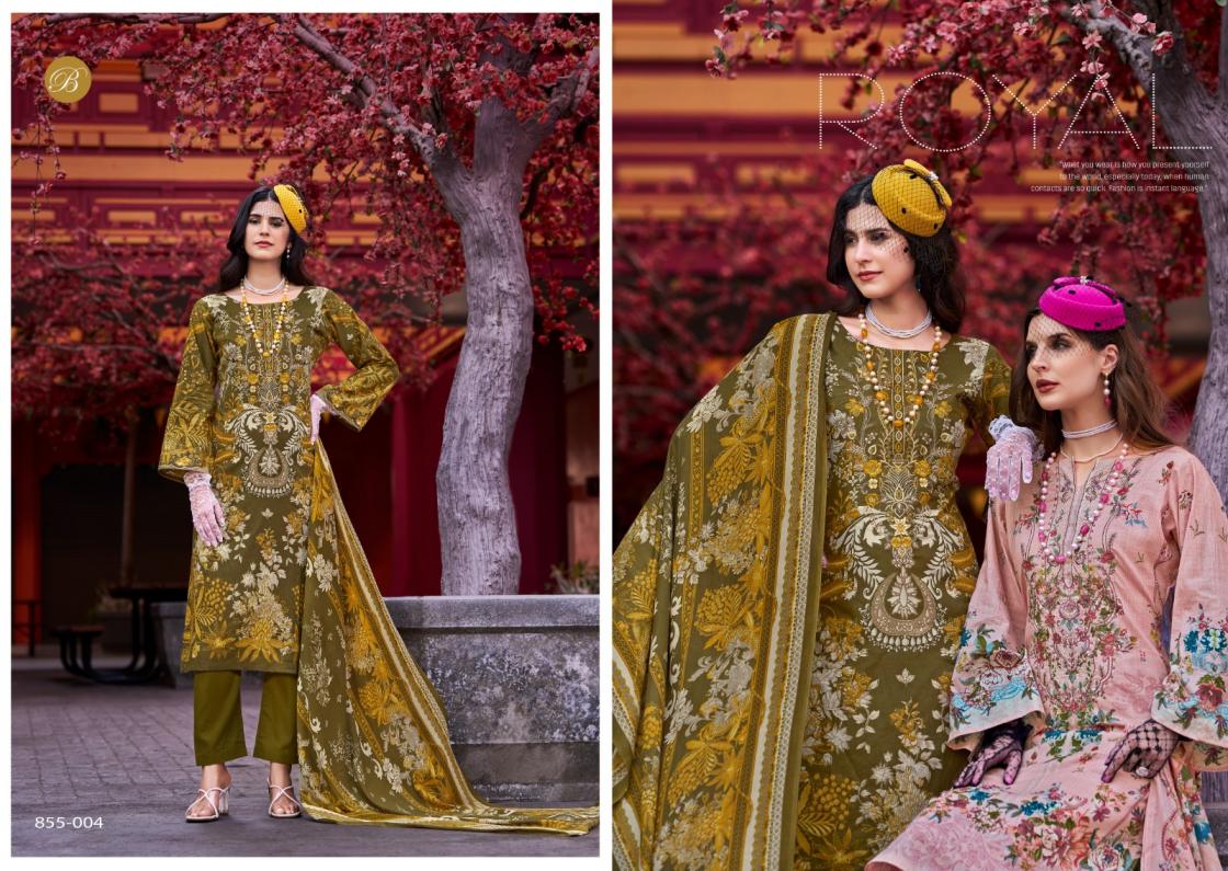 BELLIZA DESIGNER NAIRA VOL 109 COTTON MODEL PAKISTANI SUIT FOR WOMENS