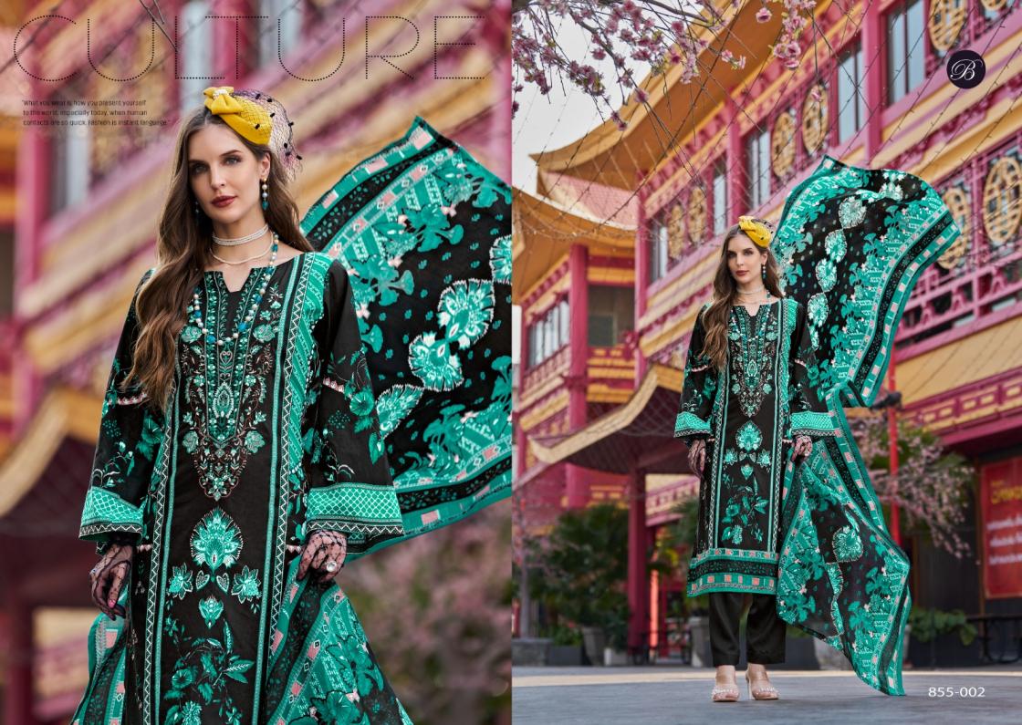 BELLIZA DESIGNER NAIRA VOL 109 COTTON MODEL PAKISTANI SUIT FOR WOMENS