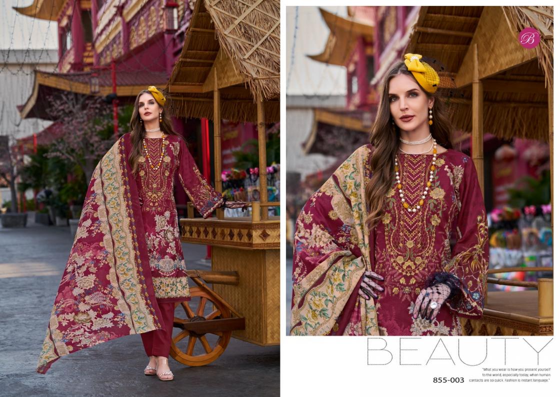 BELLIZA DESIGNER NAIRA VOL 109 COTTON MODEL PAKISTANI SUIT FOR WOMENS