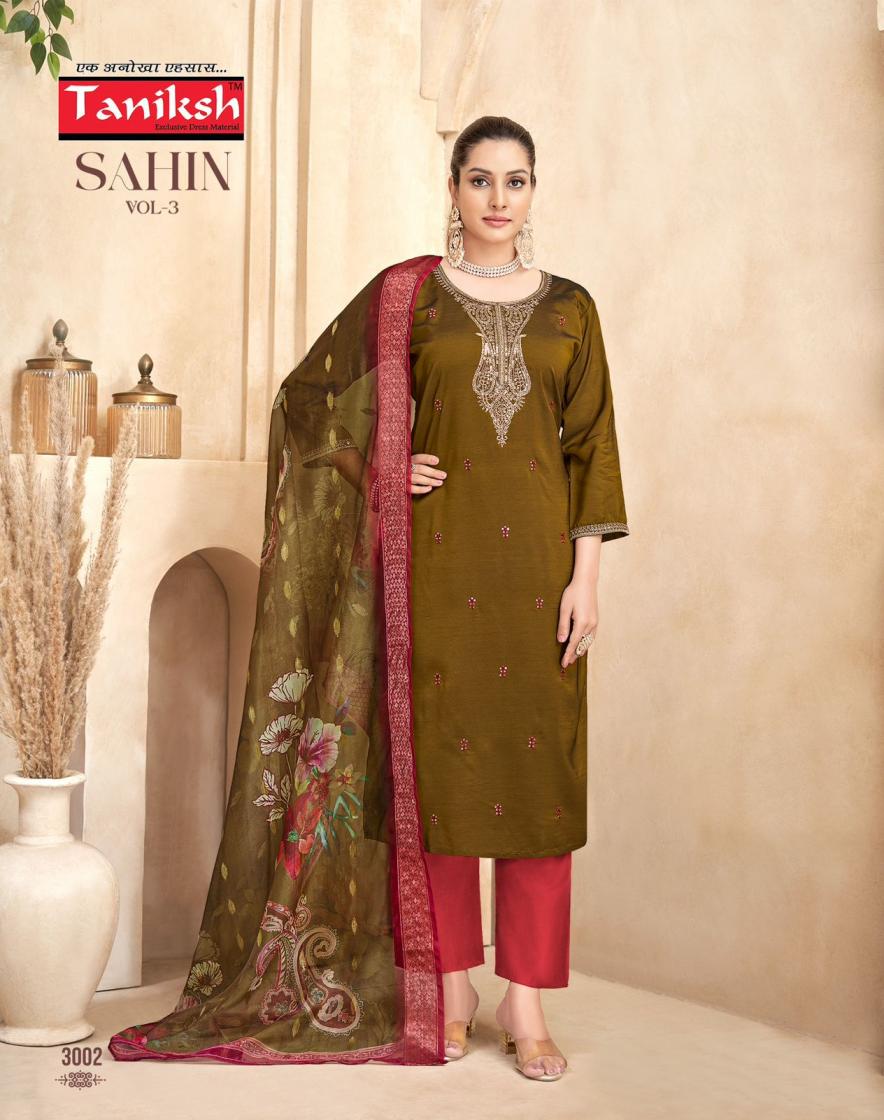 SAHIN VOL 3 BY TANIKSH RANGEELA READYMADE ELEGANT STYLE SALWAR KAMEEZ