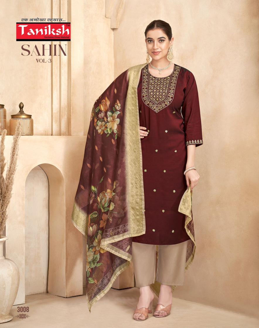 SAHIN VOL 3 BY TANIKSH RANGEELA READYMADE ELEGANT STYLE SALWAR KAMEEZ