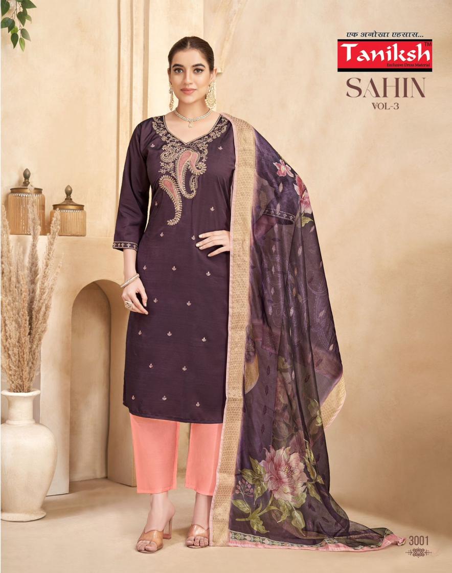 SAHIN VOL 3 BY TANIKSH RANGEELA READYMADE ELEGANT STYLE SALWAR KAMEEZ