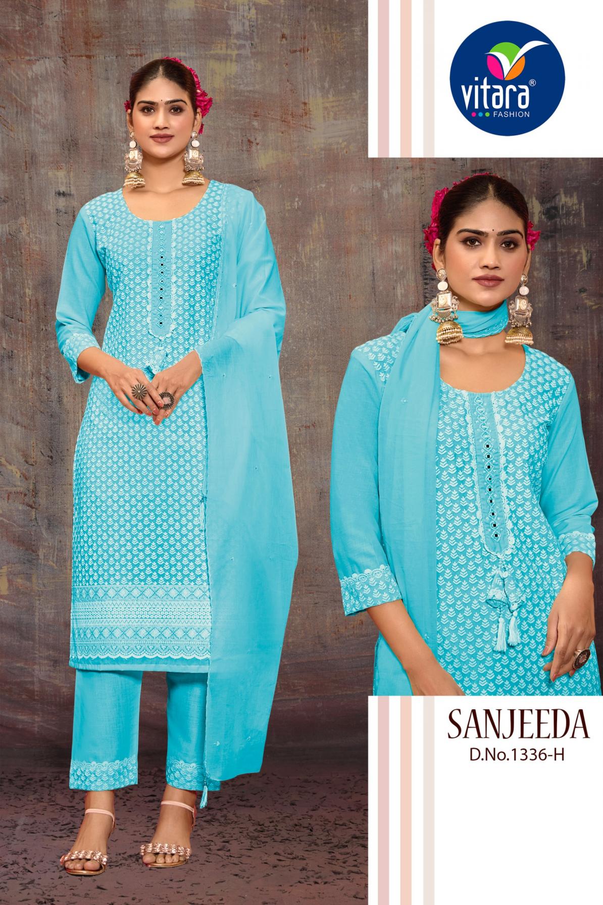 VITARA FASHION PRESENT SANJEEDA COTTON CASUAL READYMADE SALWAR SUIT