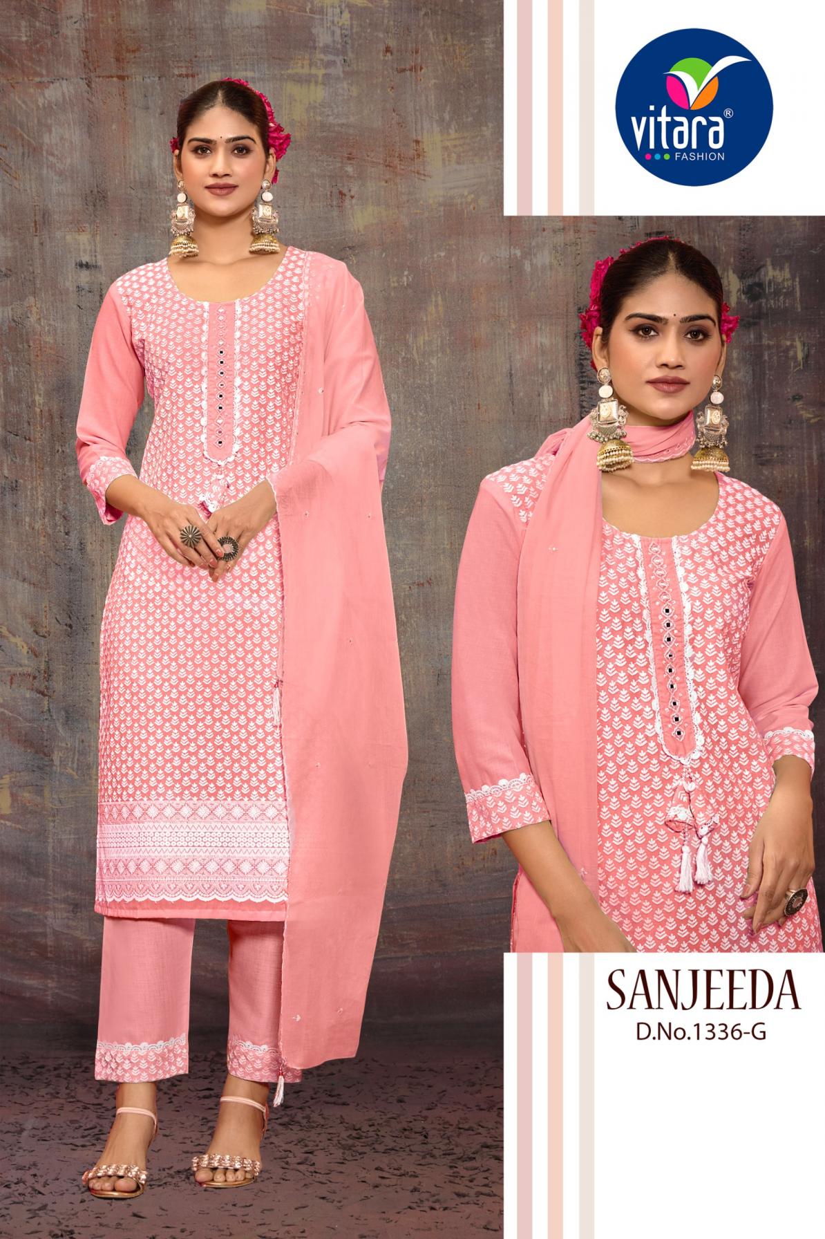 VITARA FASHION PRESENT SANJEEDA COTTON CASUAL READYMADE SALWAR SUIT