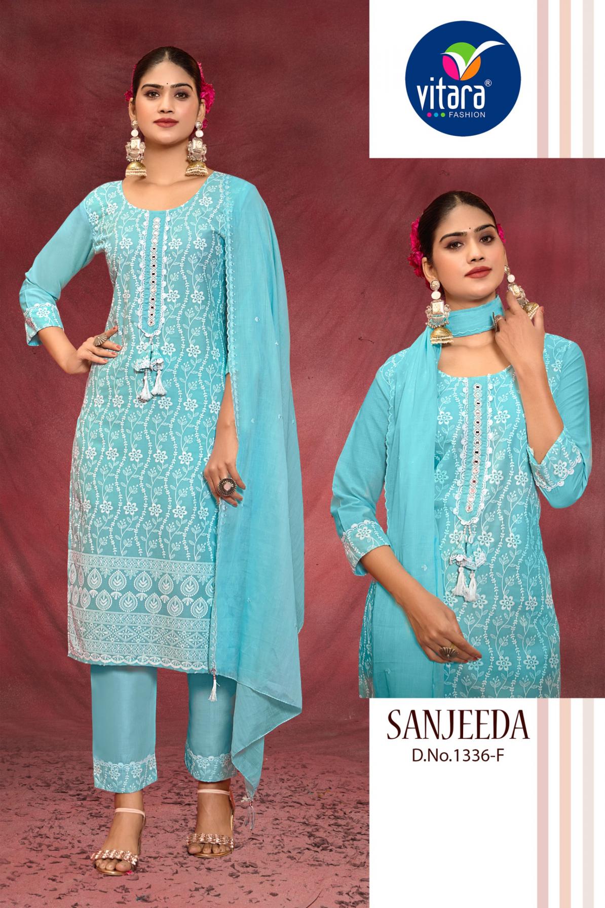 VITARA FASHION PRESENT SANJEEDA COTTON CASUAL READYMADE SALWAR SUIT