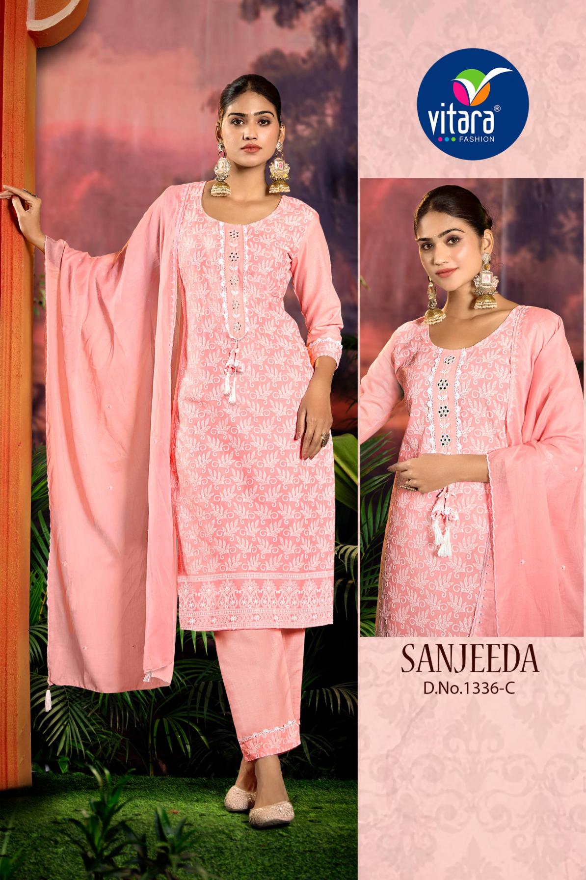 VITARA FASHION PRESENT SANJEEDA COTTON CASUAL READYMADE SALWAR SUIT