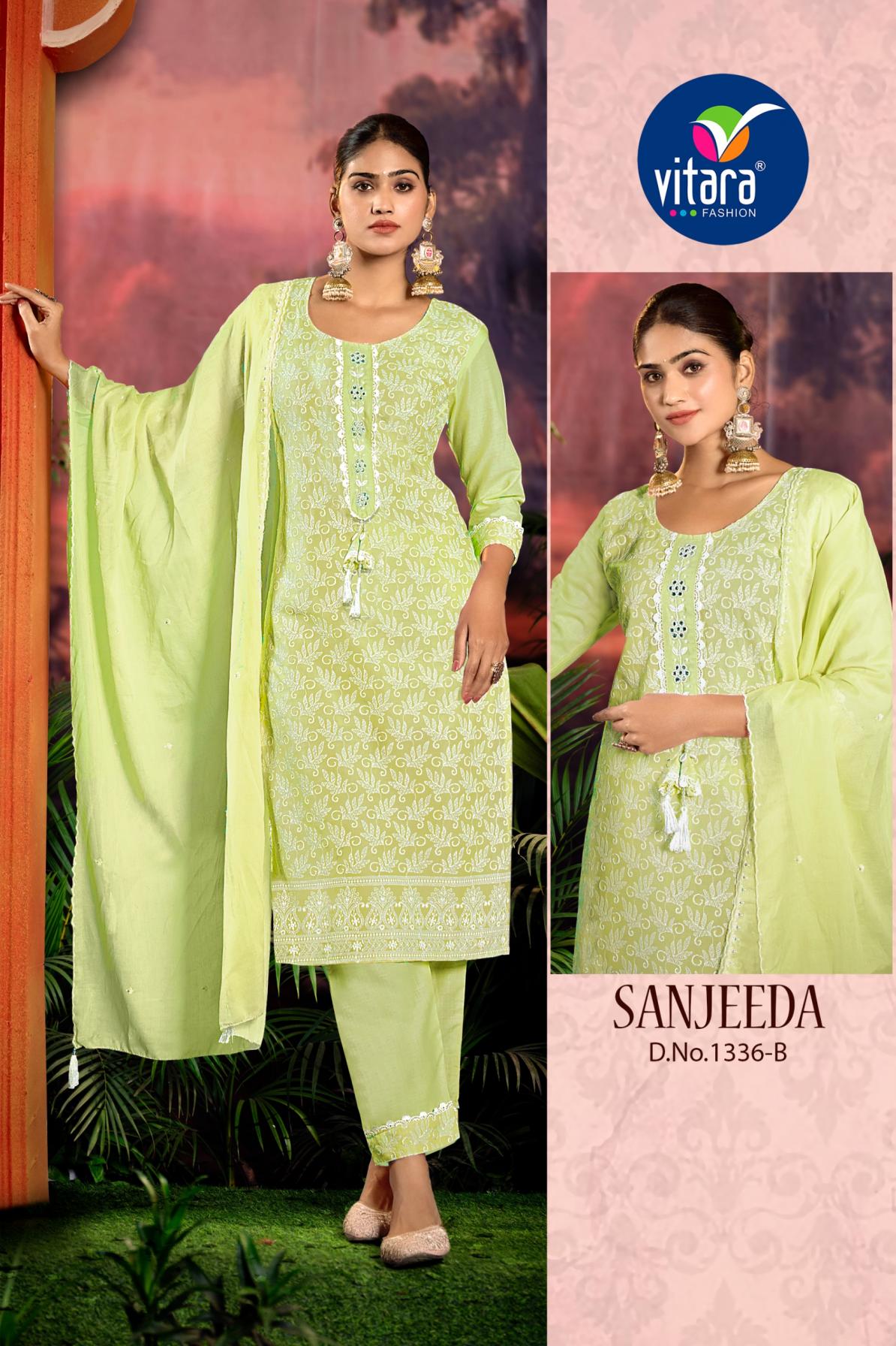 VITARA FASHION PRESENT SANJEEDA COTTON CASUAL READYMADE SALWAR SUIT