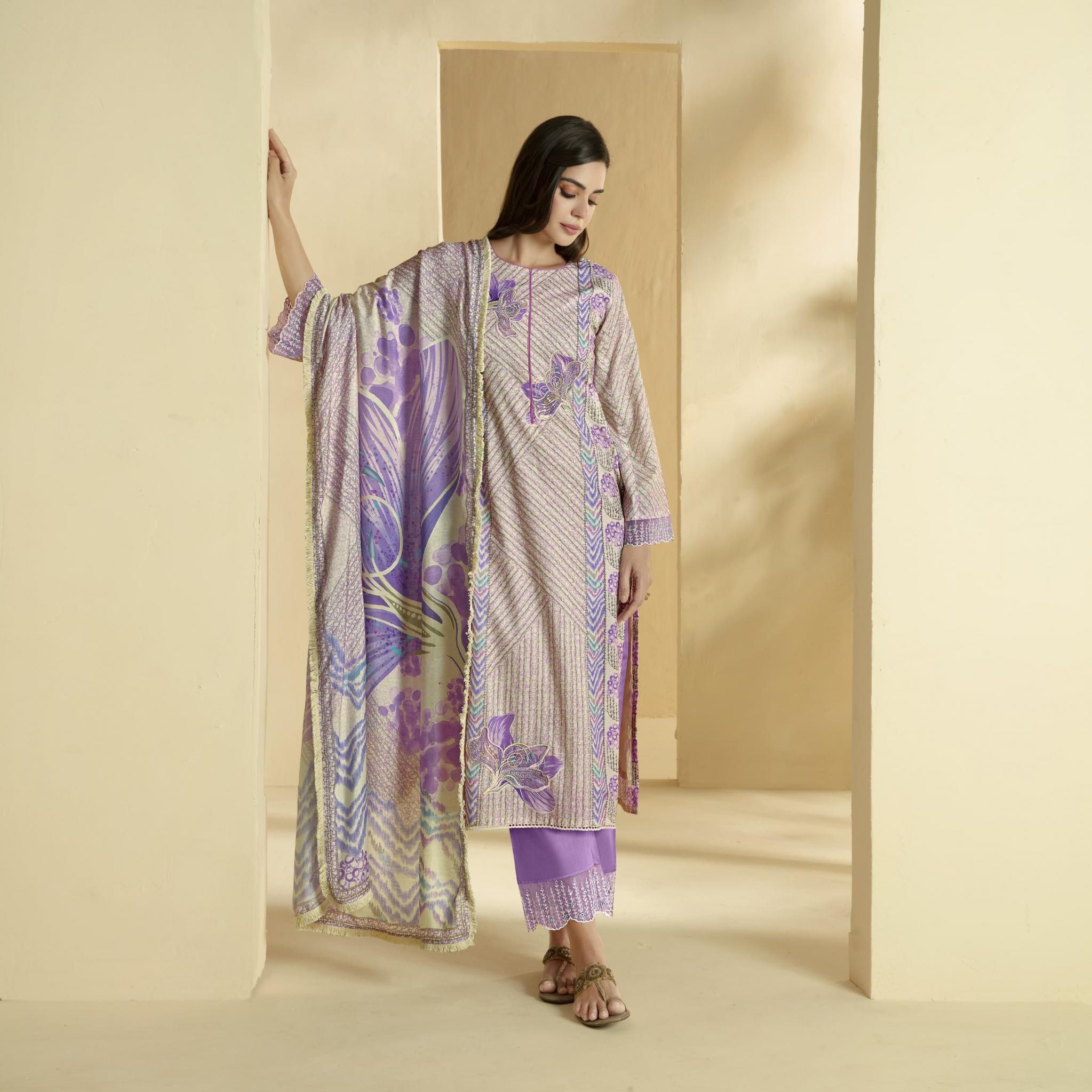 KIMORA SOHNI LAUNCH LILY VOL 3 CASUAL WEAR LAWN COTTON DRESS MATERIAL