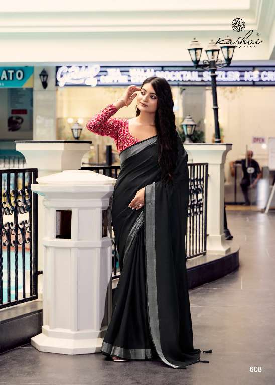 KASHVI CREATION ABHILASHA VOL 6 LINEN SILK WEAVING PATTERN FANCY SAREE WHOLESALER