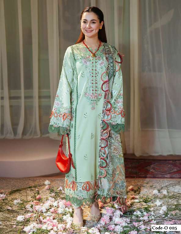 JADE OMBRE INTEZAR WHOLESALE PURE PREMIUM COTTON TRENDY UNSTITCHED PAKISTANI SUITS