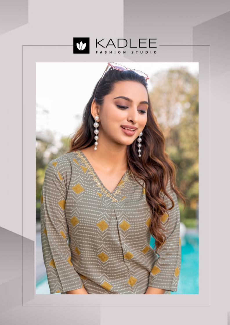 PREETKALA BY KADLEE RAYON FULLY STITCH UNIQUE DESIGN CO-ORD SETS