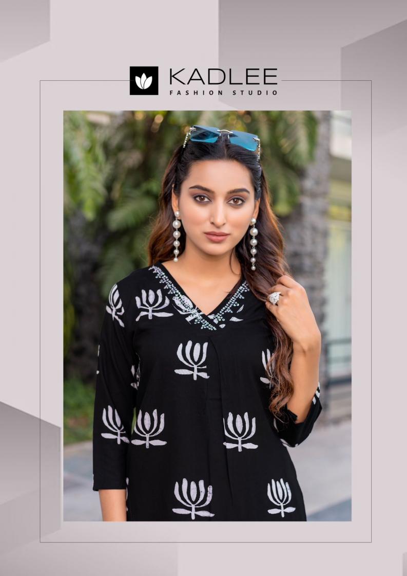PREETKALA BY KADLEE RAYON FULLY STITCH UNIQUE DESIGN CO-ORD SETS