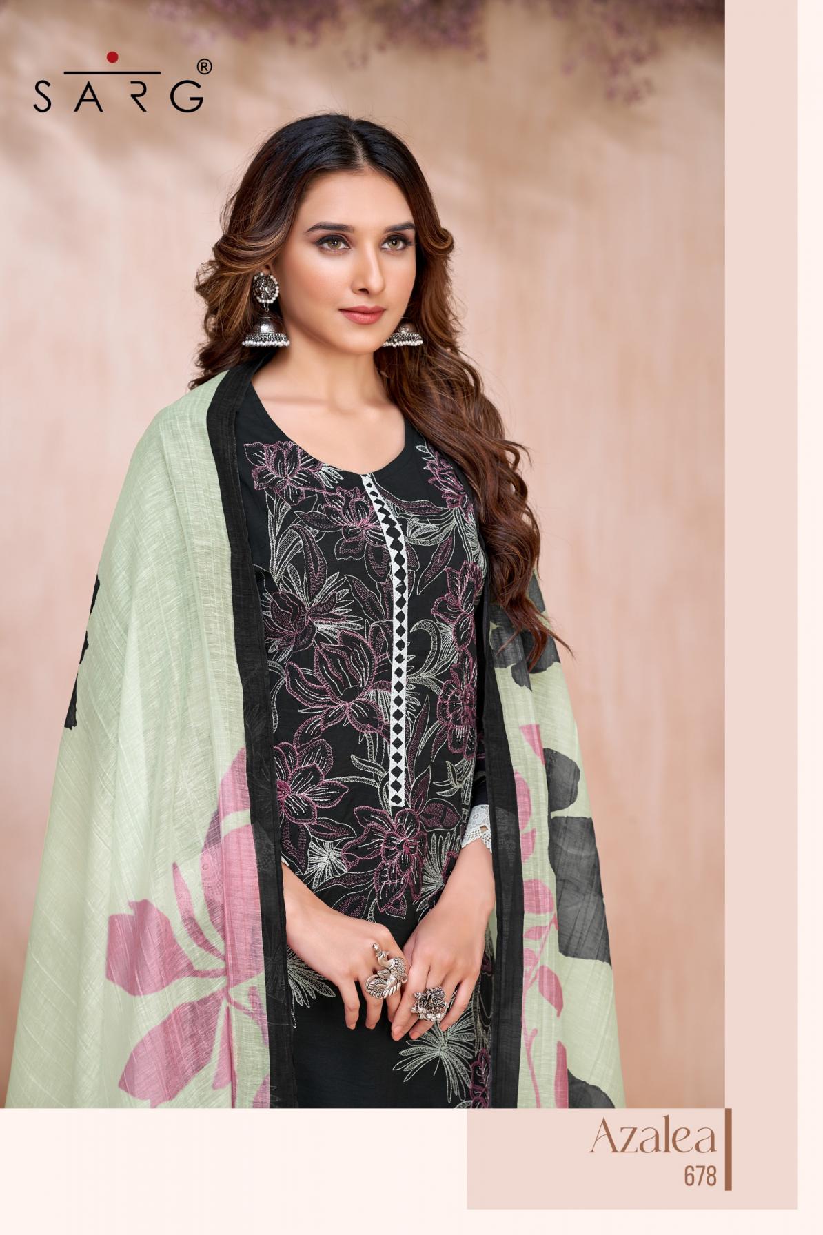 AZALEA VOL 1 BY SARG BY SAHIBA CASUAL UNSTITCHED SALWAR KAMEEZ