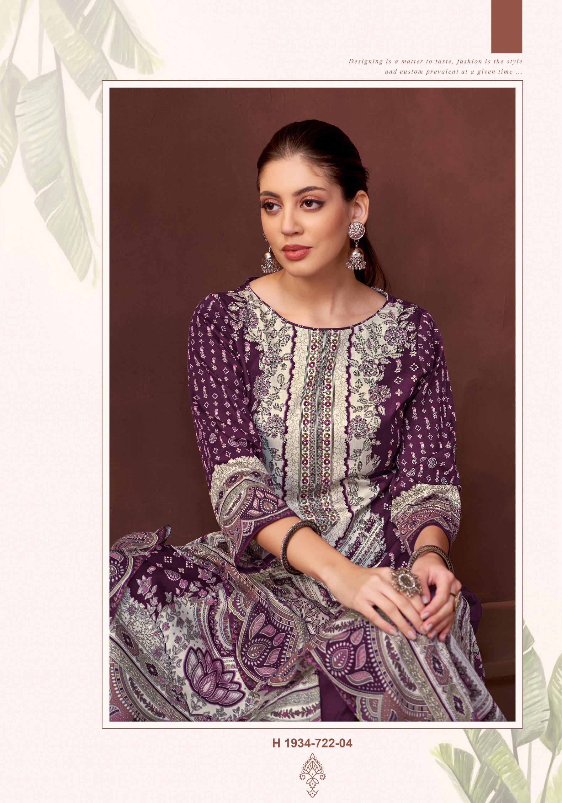ALOK KAARA VOL-2 WHOLESALE PURE ZAM COTTON FANCY PRINT WITH HAND WORK STYLIST LOOK SALWAR KAMEEZ