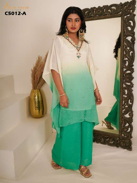 AMOHA C5012 WHOLESALE READYMADE DESIGNER KAFTAN