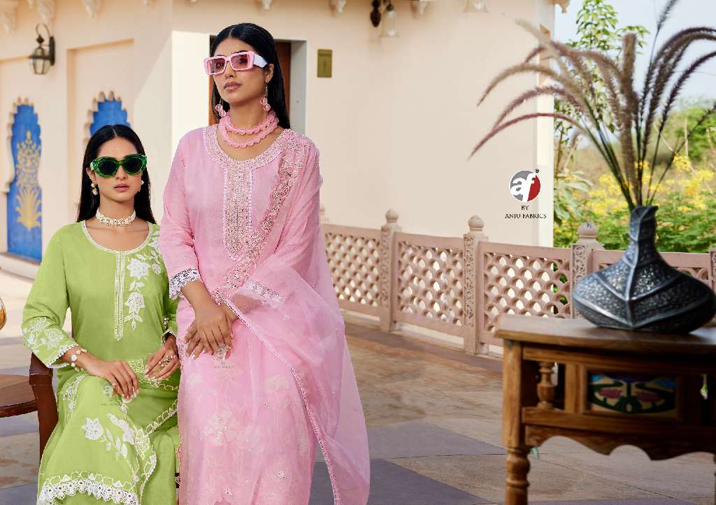 ANJU FAB SARGAM VOL-2 READYMADE FESTIVE WEAR HANDWORK SALWAR KAMEEZ