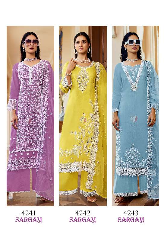ANJU FAB SARGAM VOL-2 READYMADE FESTIVE WEAR HANDWORK SALWAR KAMEEZ