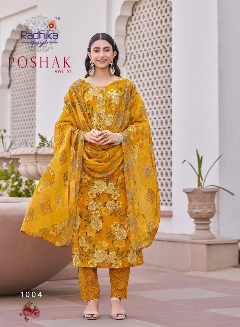 POSHAK VOL 1 BY RADHIKA LIFESTYLE AESTHETIC KURTI SETS PLUS SIZE AND READYMADE KURTI