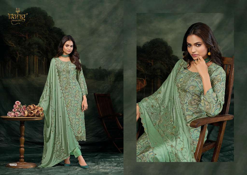 RANG FASHION NIVORI WHOLESALE PURE VISCOSE MUSLIN DIGITAL PRINT WITH WORK FANCY SALWAR SUITS