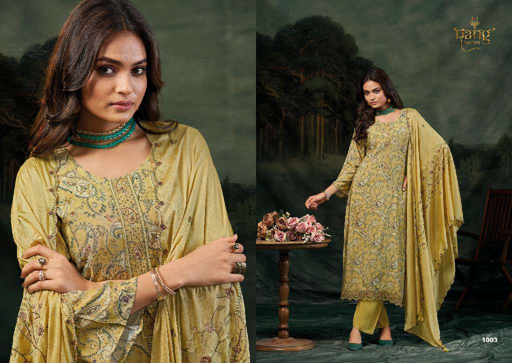 RANG FASHION NIVORI WHOLESALE PURE VISCOSE MUSLIN DIGITAL PRINT WITH WORK FANCY SALWAR SUITS