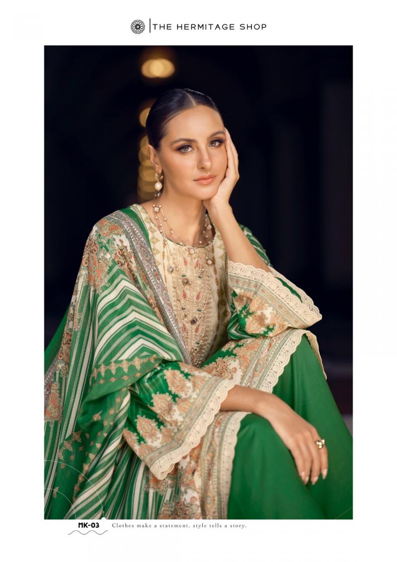 THE HERMITAGE MARRAKESH DALIY WEAR PAKISTANI PRINT LADIES SUIT