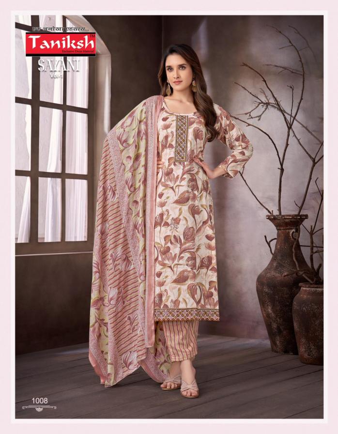 SAYANI VOL 1 BY TANIKSH FULLY STITCHED TOP WITH BOTTOM AND DUPATTA
