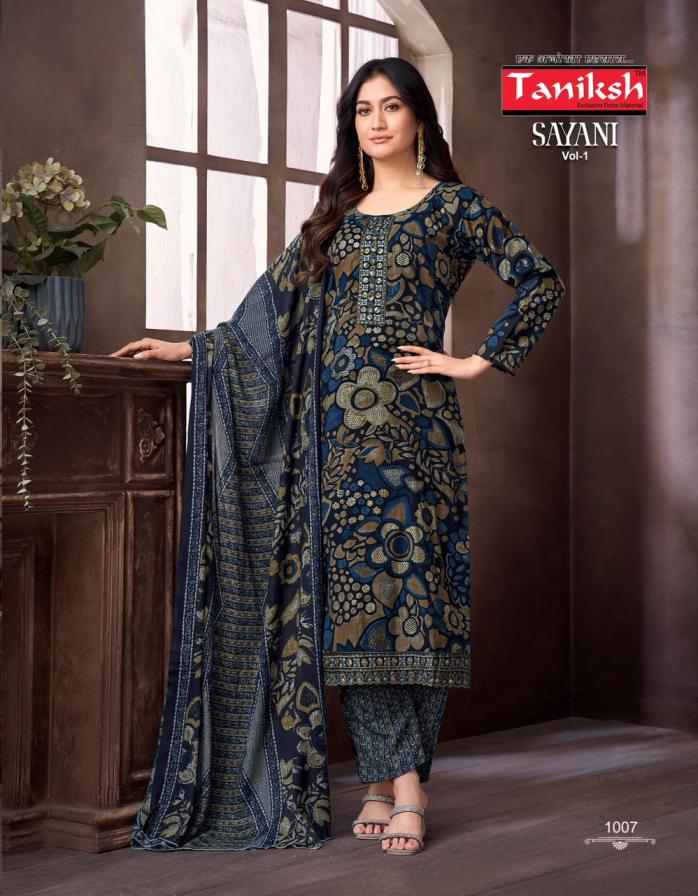 SAYANI VOL 1 BY TANIKSH FULLY STITCHED TOP WITH BOTTOM AND DUPATTA