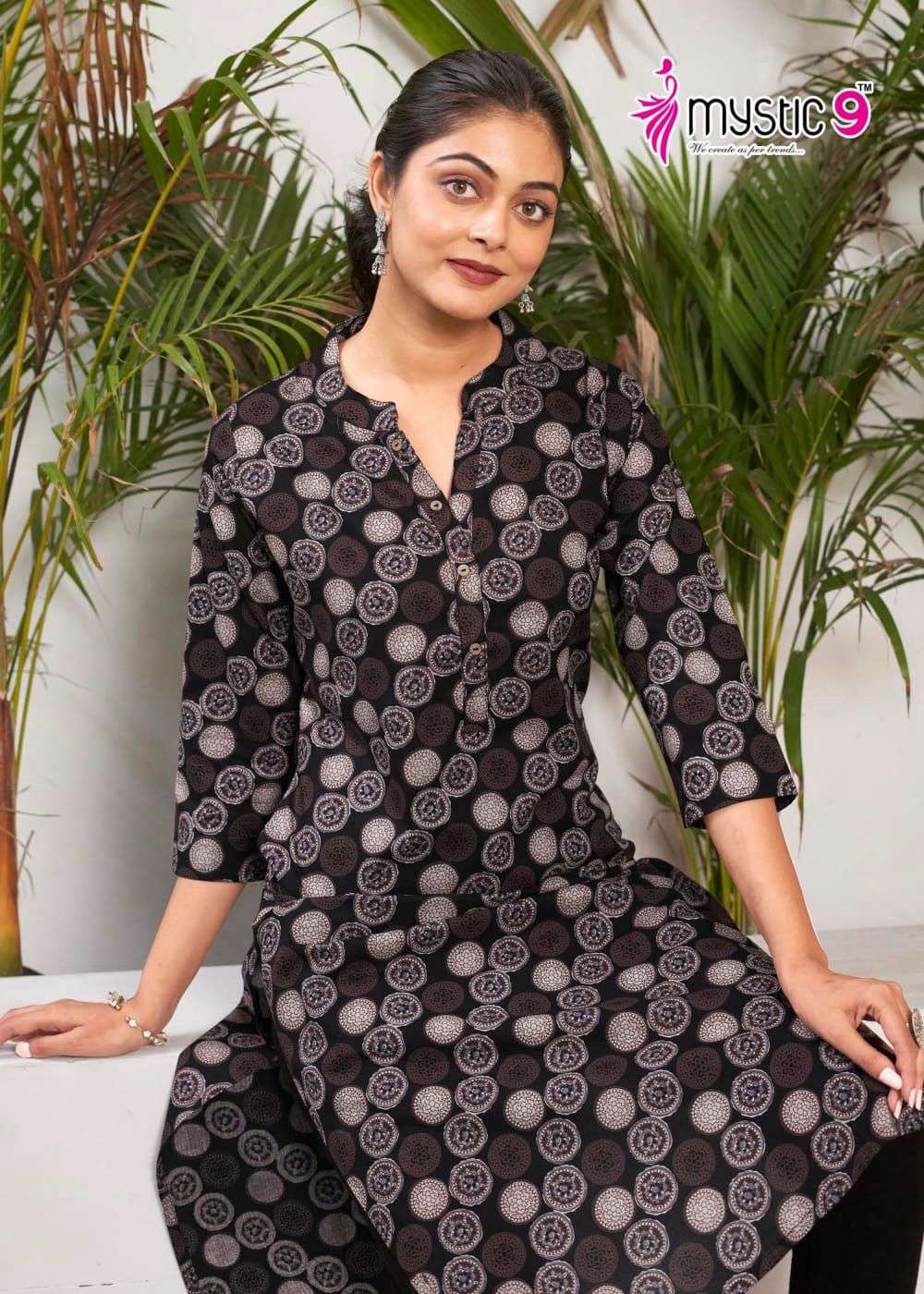 SUMMER COOL VOL 2 BY MYSTIC 9 CAMRIC FULLY STITCH LONG KURTIS SUPPLIER
