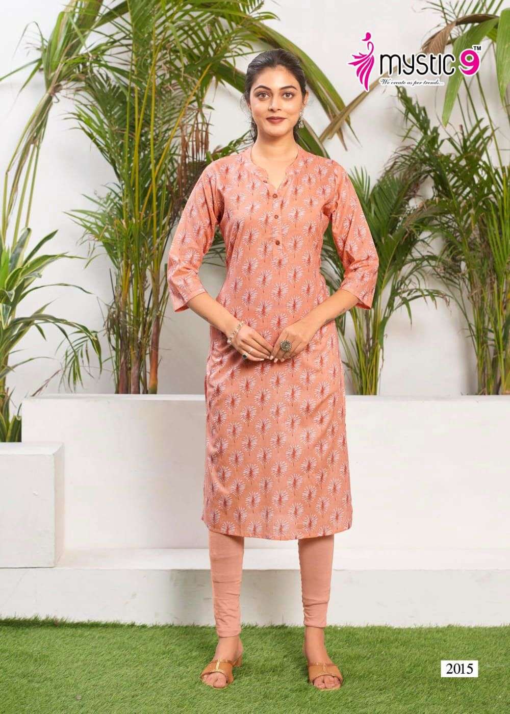 SUMMER COOL VOL 2 BY MYSTIC 9 CAMRIC FULLY STITCH LONG KURTIS SUPPLIER