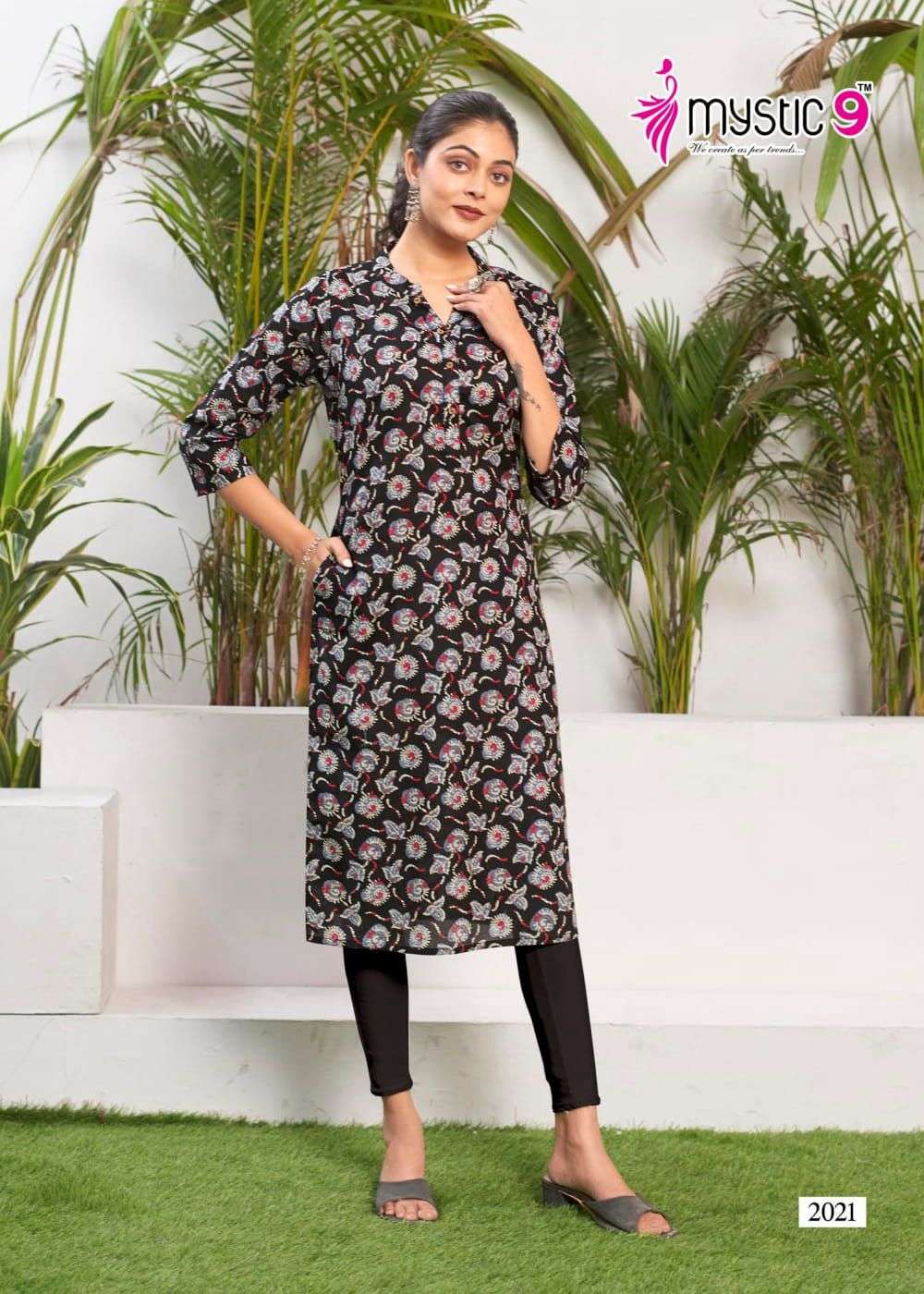 SUMMER COOL VOL 2 BY MYSTIC 9 CAMRIC FULLY STITCH LONG KURTIS SUPPLIER