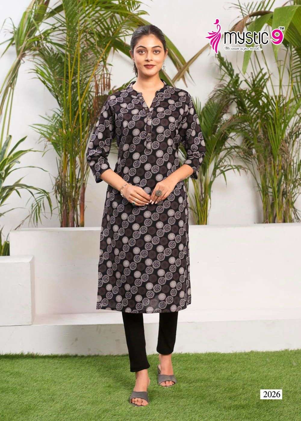 SUMMER COOL VOL 2 BY MYSTIC 9 CAMRIC FULLY STITCH LONG KURTIS SUPPLIER