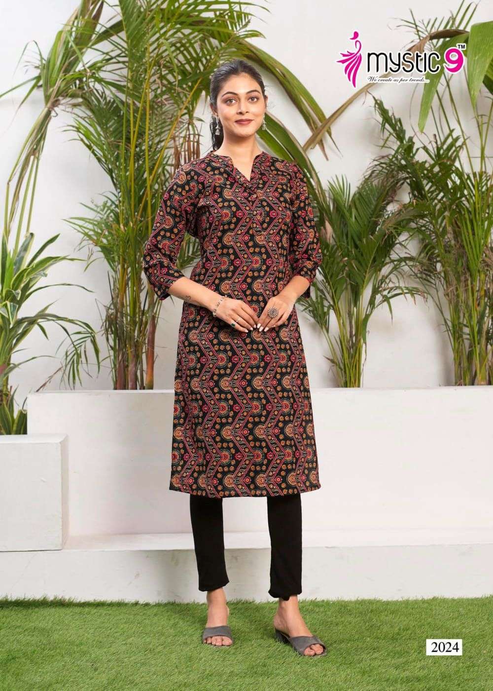 SUMMER COOL VOL 2 BY MYSTIC 9 CAMRIC FULLY STITCH LONG KURTIS SUPPLIER