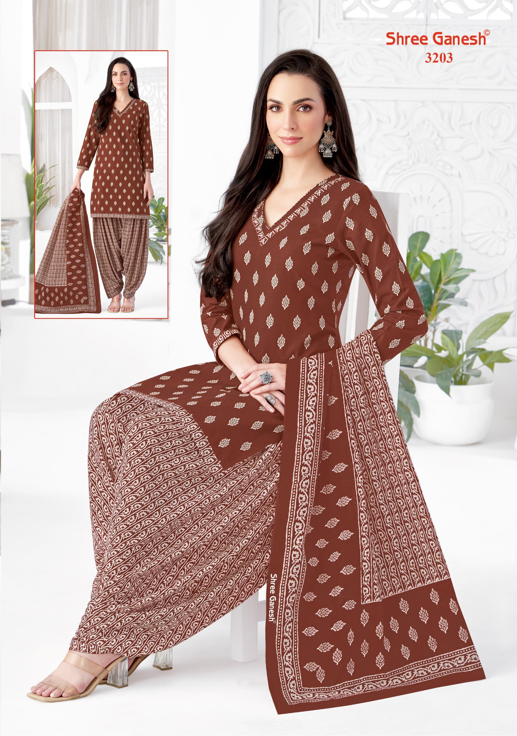 SHREE GANESH HANSIKA SPECIAL VOL-2 WHOLESALE PURE COTTON PRINTED DRESS MATERIAL
