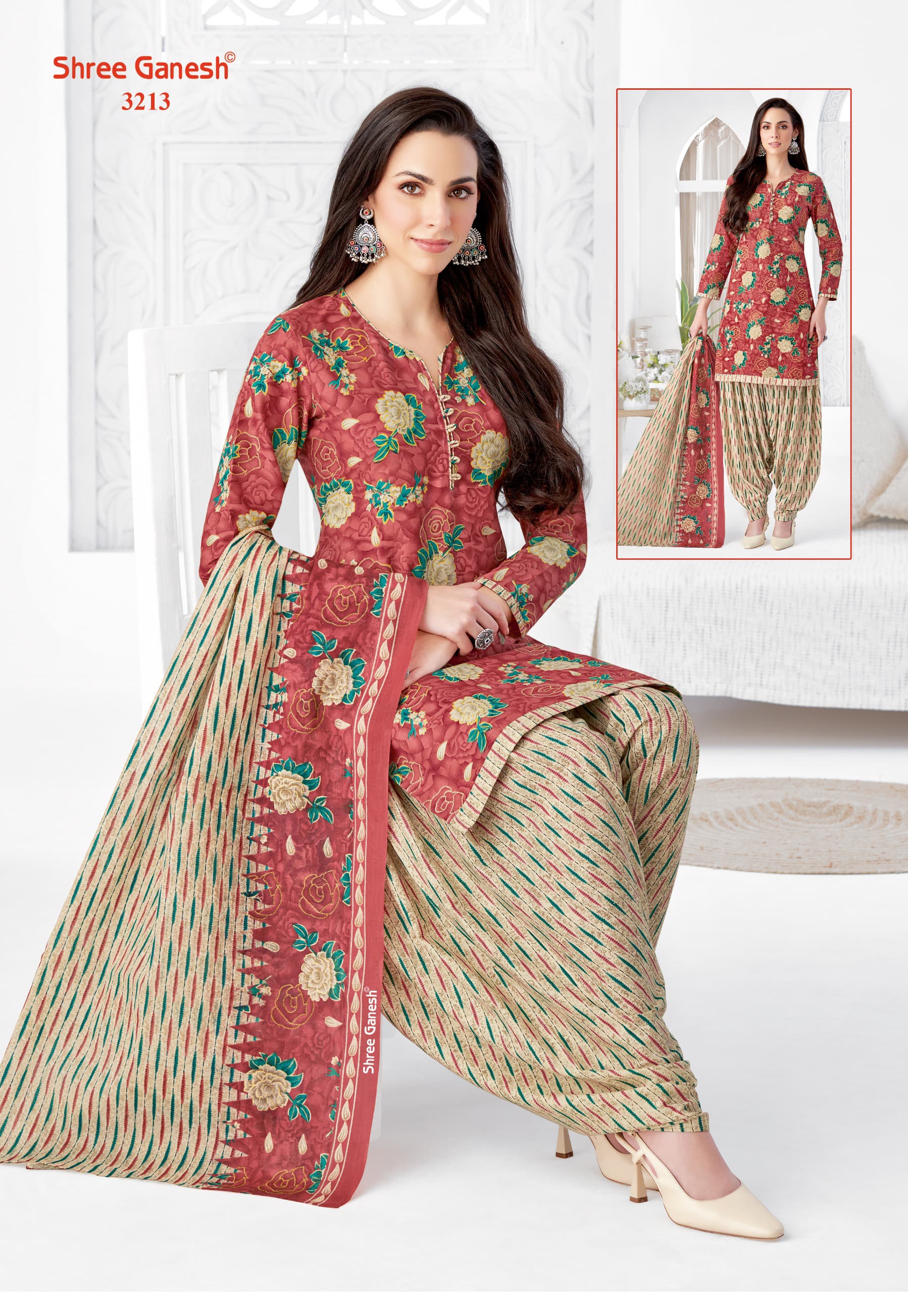SHREE GANESH HANSIKA SPECIAL VOL-2 WHOLESALE PURE COTTON PRINTED DRESS MATERIAL