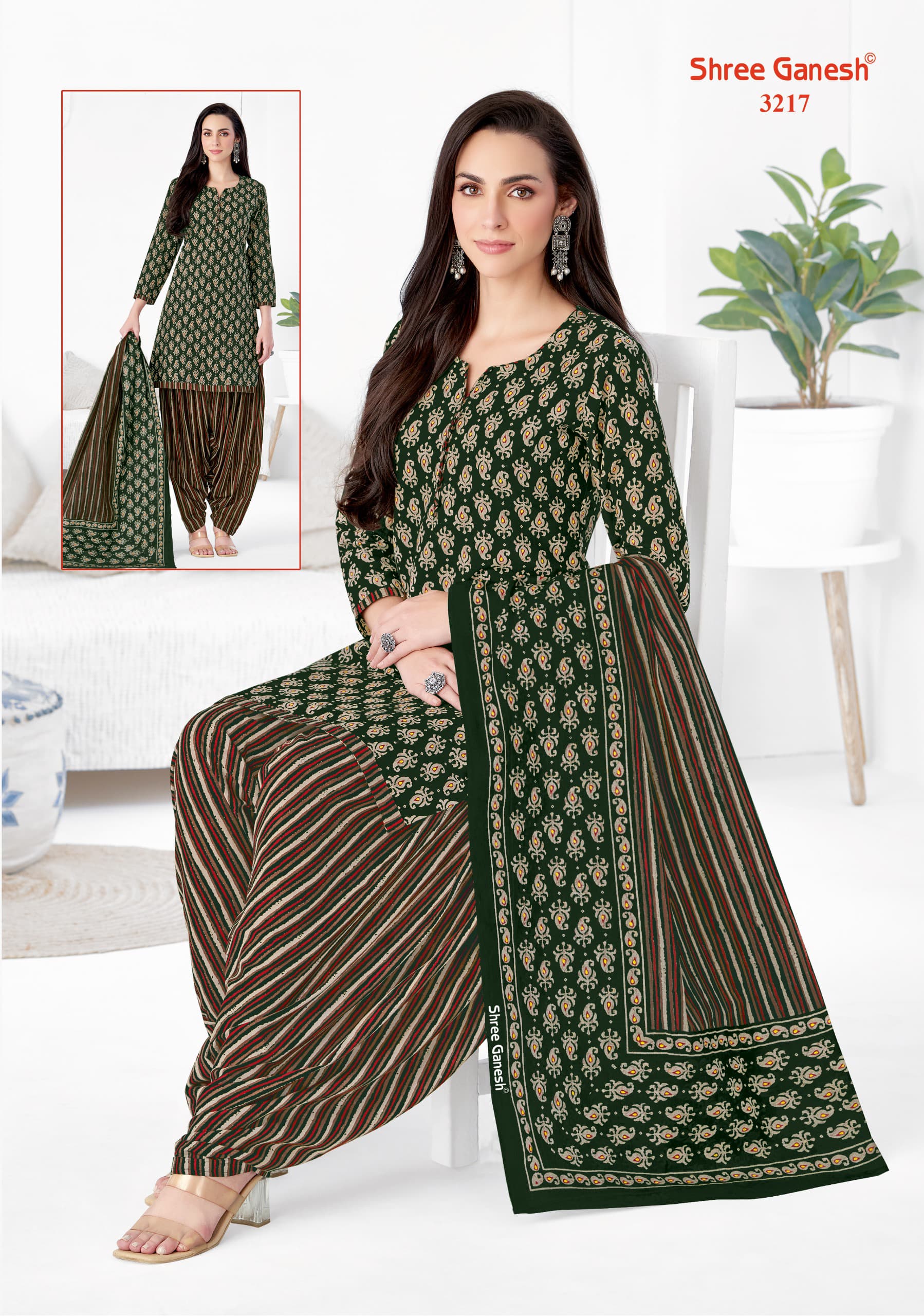 SHREE GANESH HANSIKA SPECIAL VOL-2 WHOLESALE PURE COTTON PRINTED DRESS MATERIAL