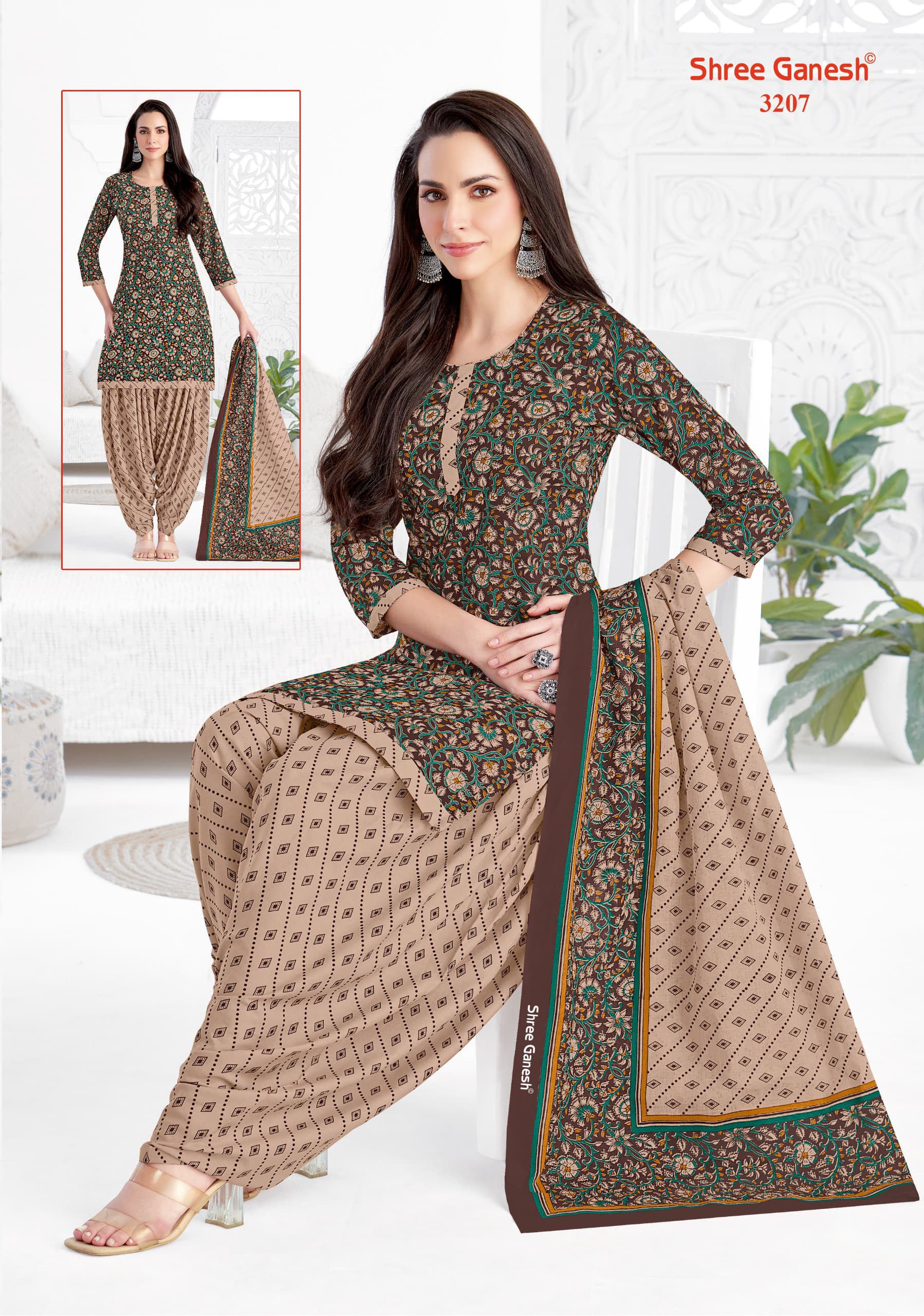 SHREE GANESH HANSIKA SPECIAL VOL-2 WHOLESALE PURE COTTON PRINTED DRESS MATERIAL