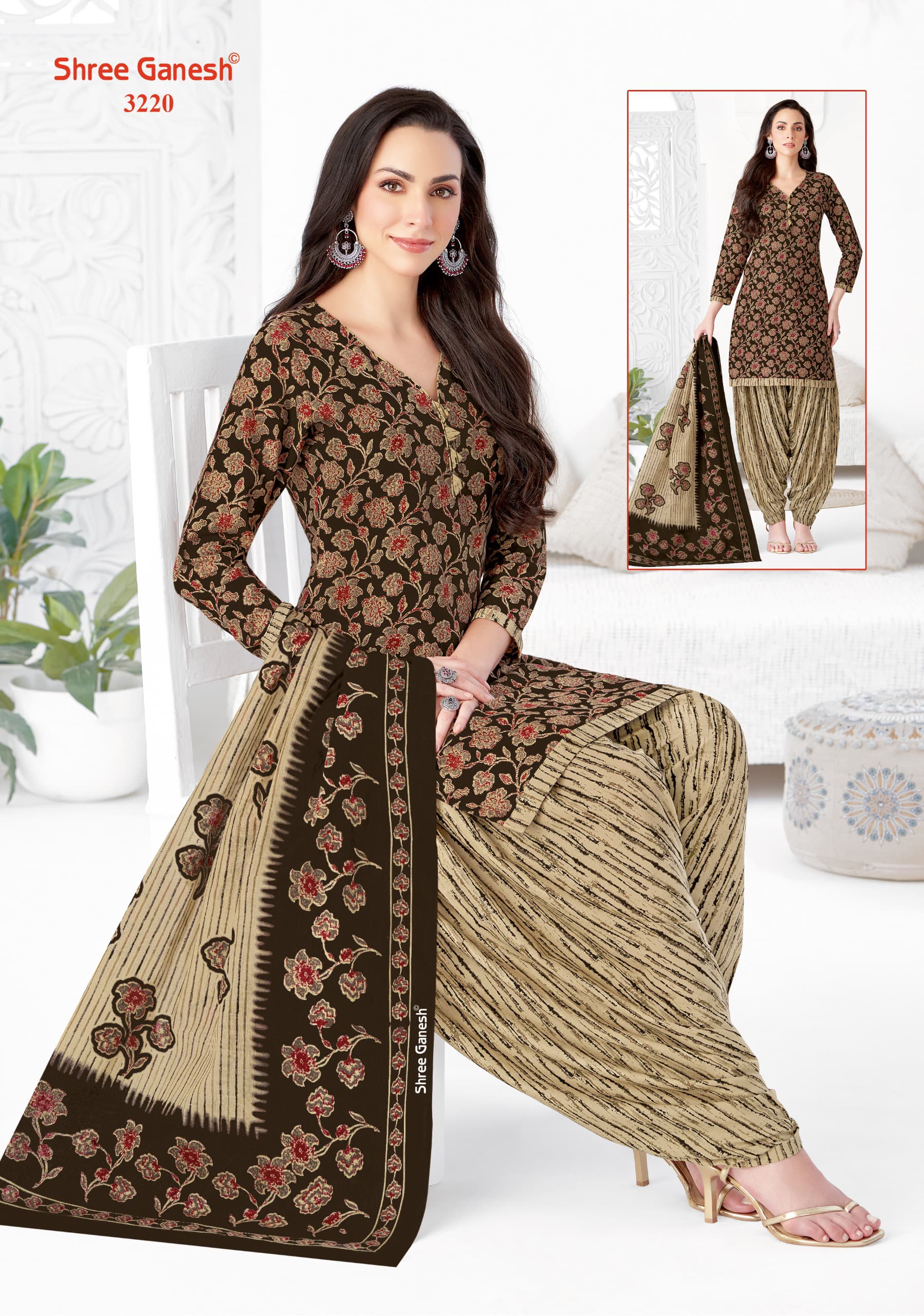 SHREE GANESH HANSIKA SPECIAL VOL-2 WHOLESALE PURE COTTON PRINTED DRESS MATERIAL