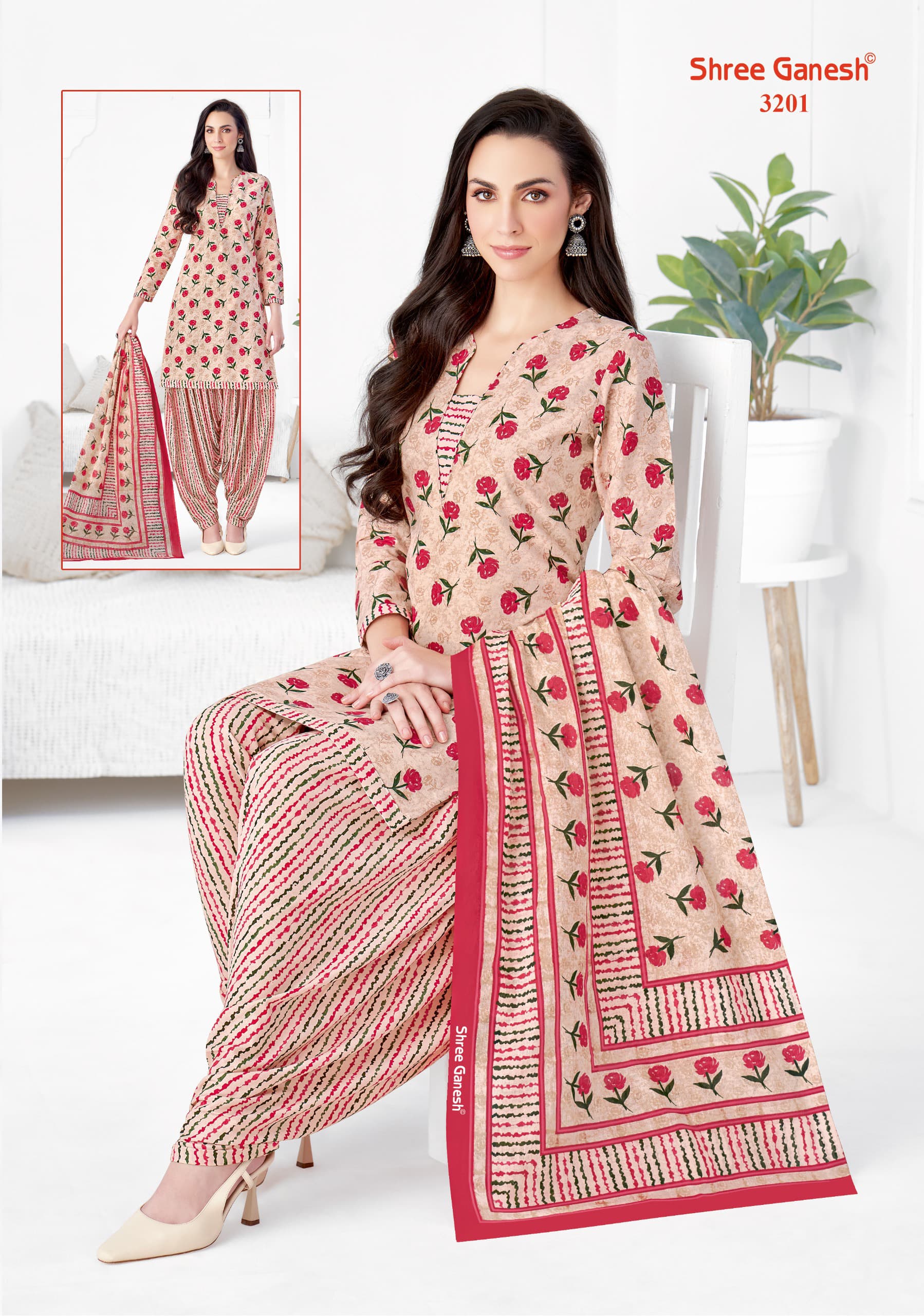 SHREE GANESH HANSIKA SPECIAL VOL-2 WHOLESALE PURE COTTON PRINTED DRESS MATERIAL