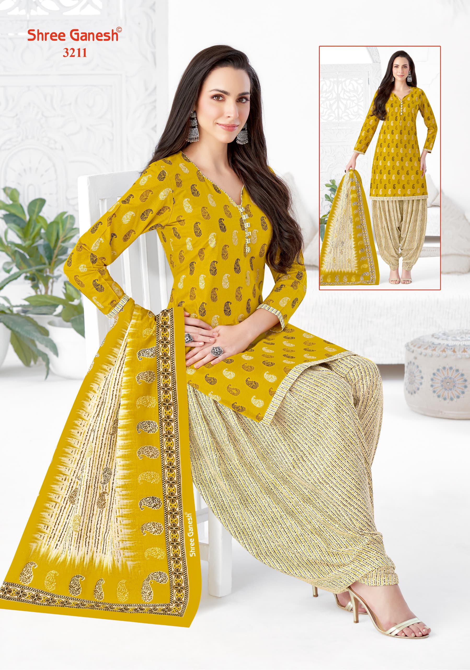 SHREE GANESH HANSIKA SPECIAL VOL-2 WHOLESALE PURE COTTON PRINTED DRESS MATERIAL