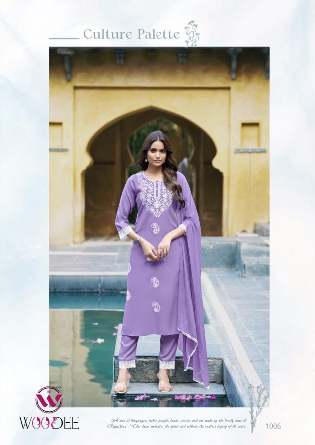 WHITE LOTUS BY WOODEE PREMIUM QUALITY NAZNEEN READYMADE PLUS SIZE 3PCS SUIT