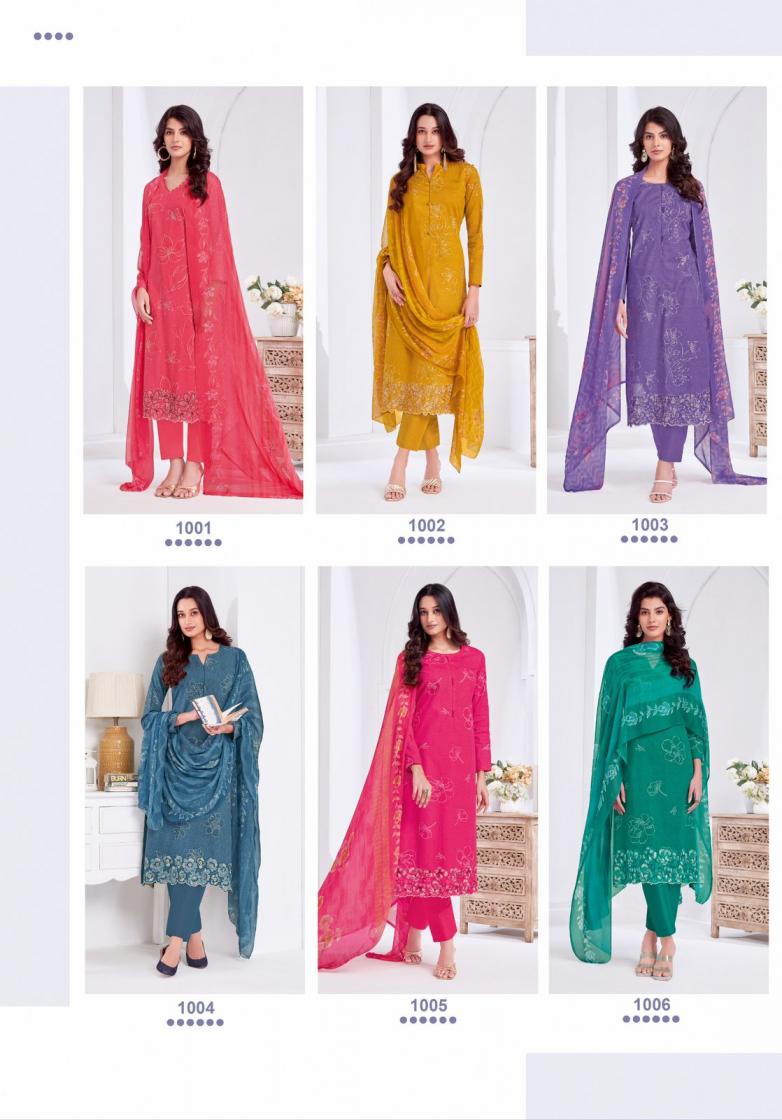 SURYAJYOTI KASHYA VOL 1 PURE COTTON BEAUTIFUL FOIL PRINT DAILY WEAR UNSTITCHED DRESS