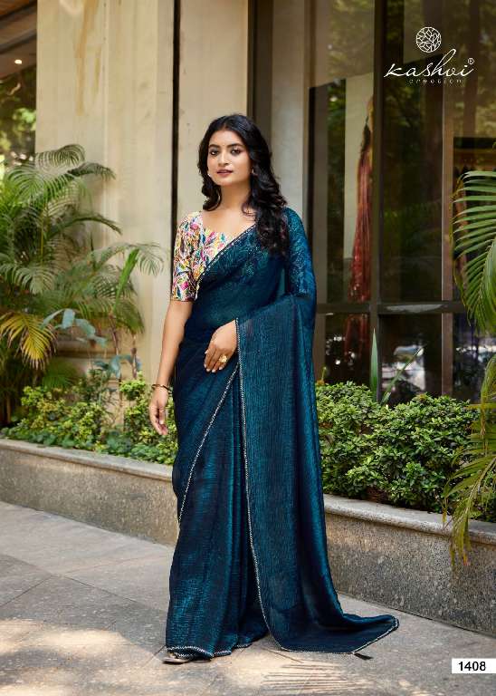 NEEL VOL 14 BY KASHVI CREATION MONO SATIN DAILY WEAR SAREE FOR WOMENS