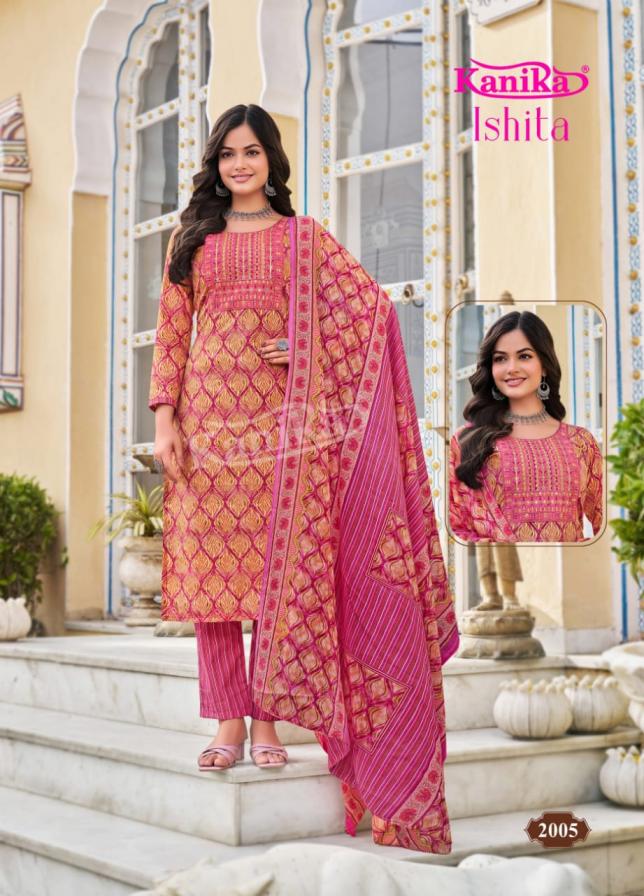 KAVYA KANIKA ISHITA VOL 2 COTTON READYMADE CASUAL SUIT FOR WOMENS