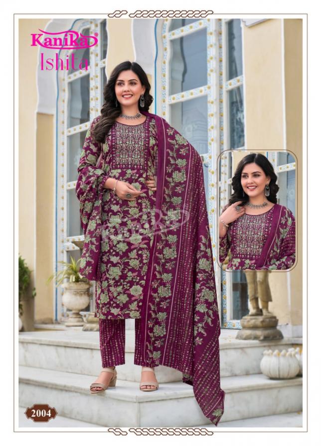 KAVYA KANIKA ISHITA VOL 2 COTTON READYMADE CASUAL SUIT FOR WOMENS