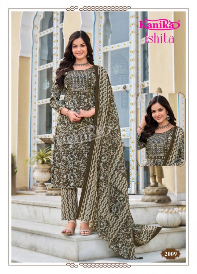 KAVYA KANIKA ISHITA VOL 2 COTTON READYMADE CASUAL SUIT FOR WOMENS