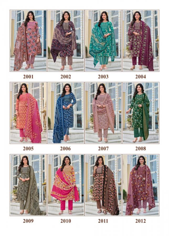 KAVYA KANIKA ISHITA VOL 2 COTTON READYMADE CASUAL SUIT FOR WOMENS