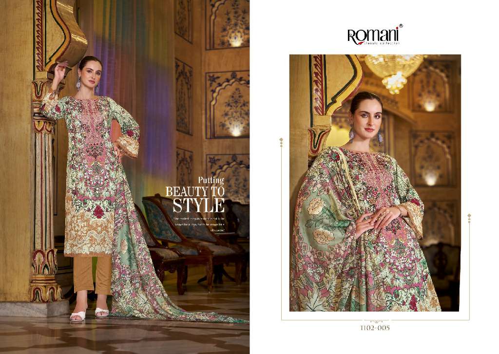 ROMANI PRESENTS AARZU VOL 18 HIT DESIGN SOFT COTTON PAKISTANI ETHNIC SALWAR SUIT