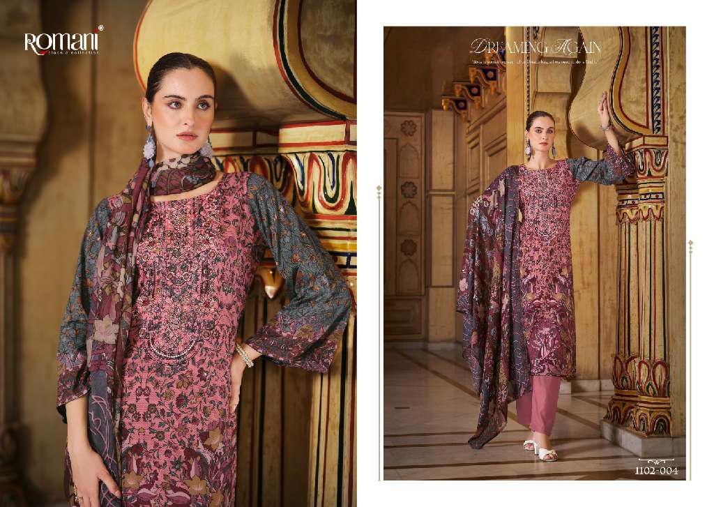ROMANI PRESENTS AARZU VOL 18 HIT DESIGN SOFT COTTON PAKISTANI ETHNIC SALWAR SUIT